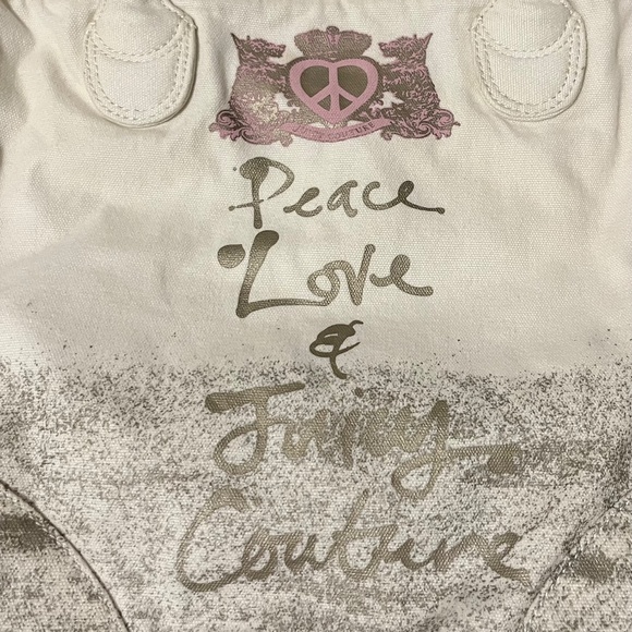 Vintage Juicy Couture Canvas Tote Bag - Picture 12 of 12